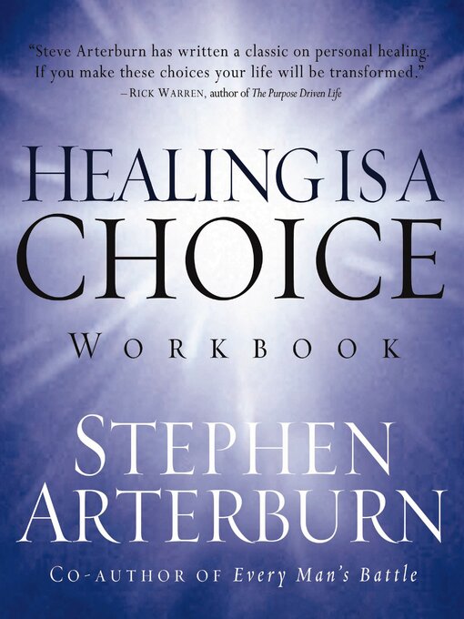 Title details for Healing is a Choice Workbook by Stephen Arterburn - Available